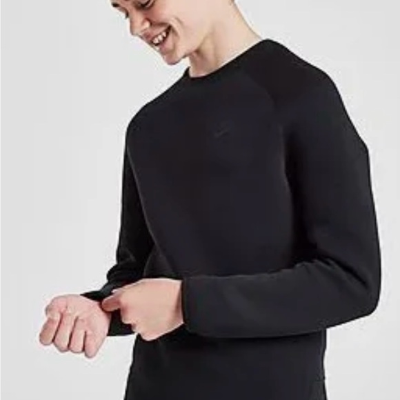 NWOT Nike Tech Crew Neck Large + Husky - Picture 2 of 3